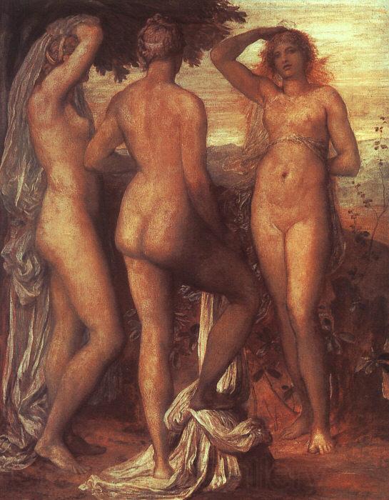 George Frederick The Judgment of Paris France oil painting art
